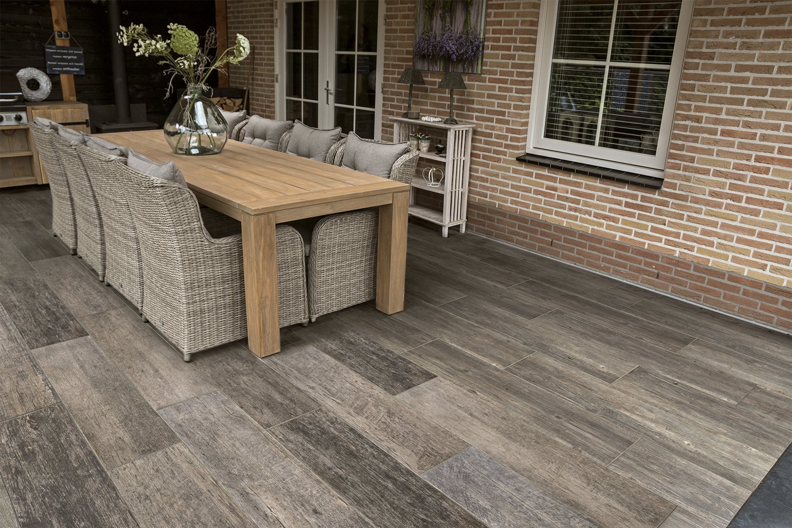 RusticWood Oak Grey Anwendung