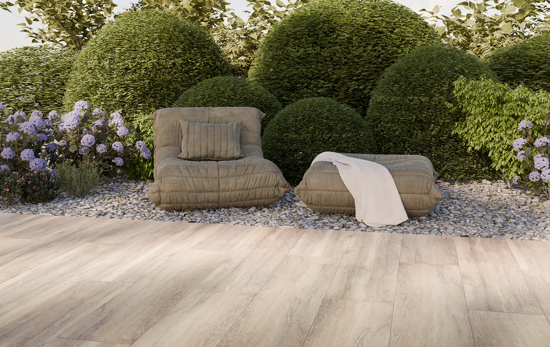 Woodlook Bricola Brown Anwendung