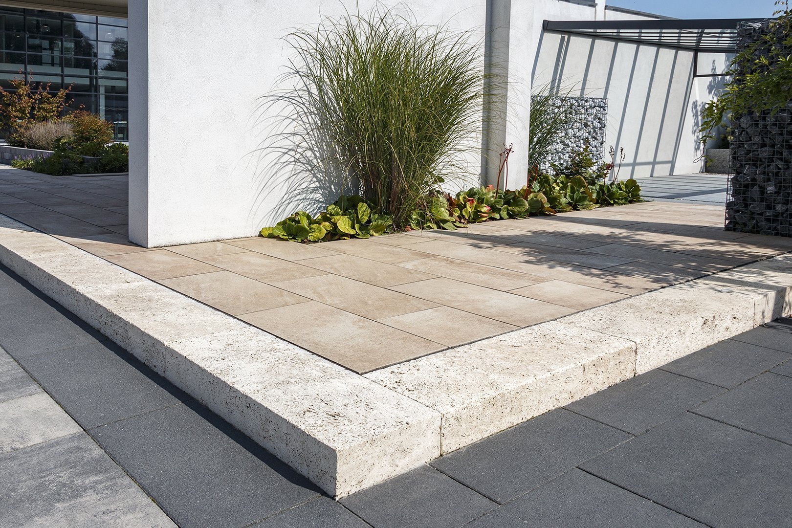 Travertino Autumn Honed Antique Anwendung