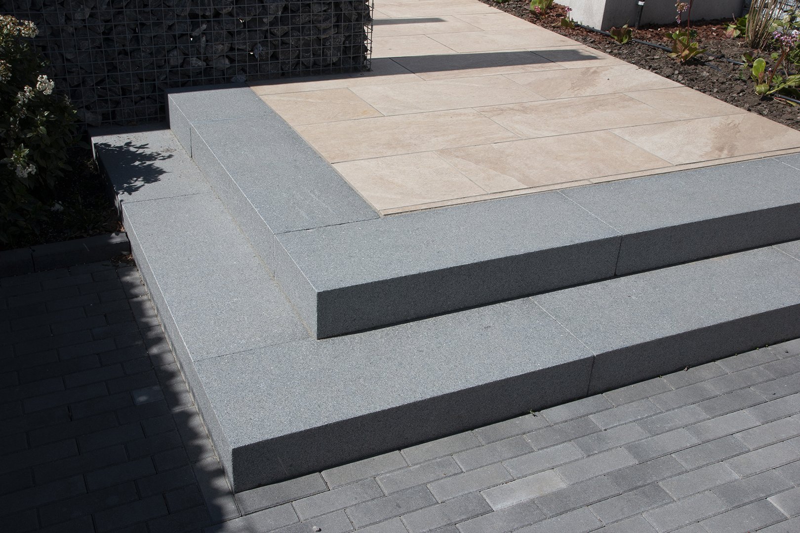 Blockstufe Tahiti Blue piazzo linea Anwendung