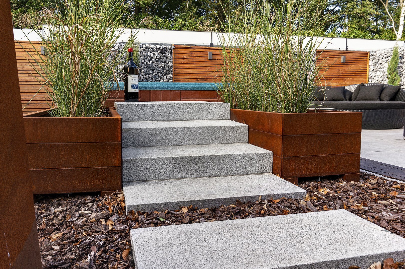 Blockstufe Granit Piazzo