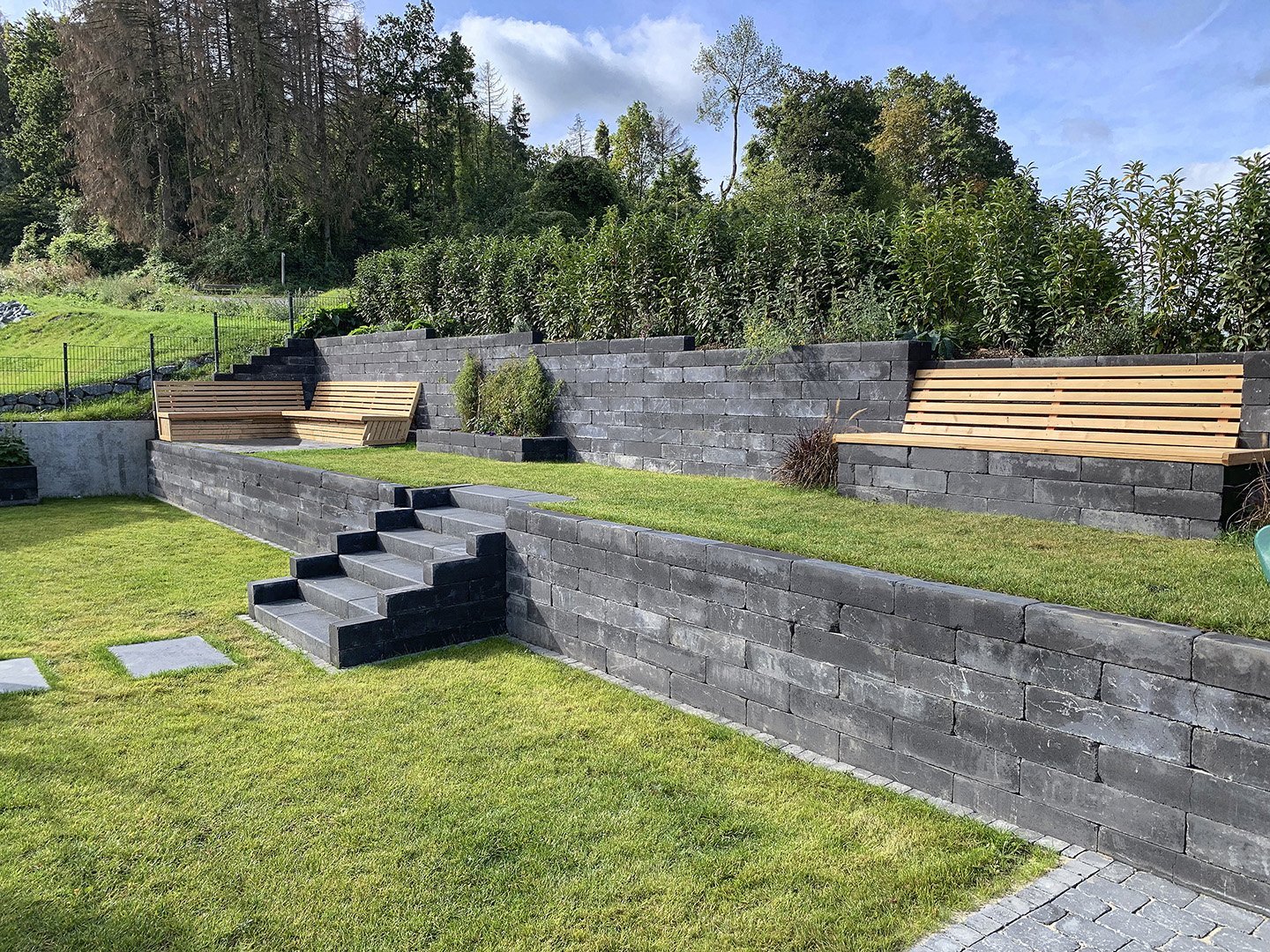 Blockstone Black Anwendung