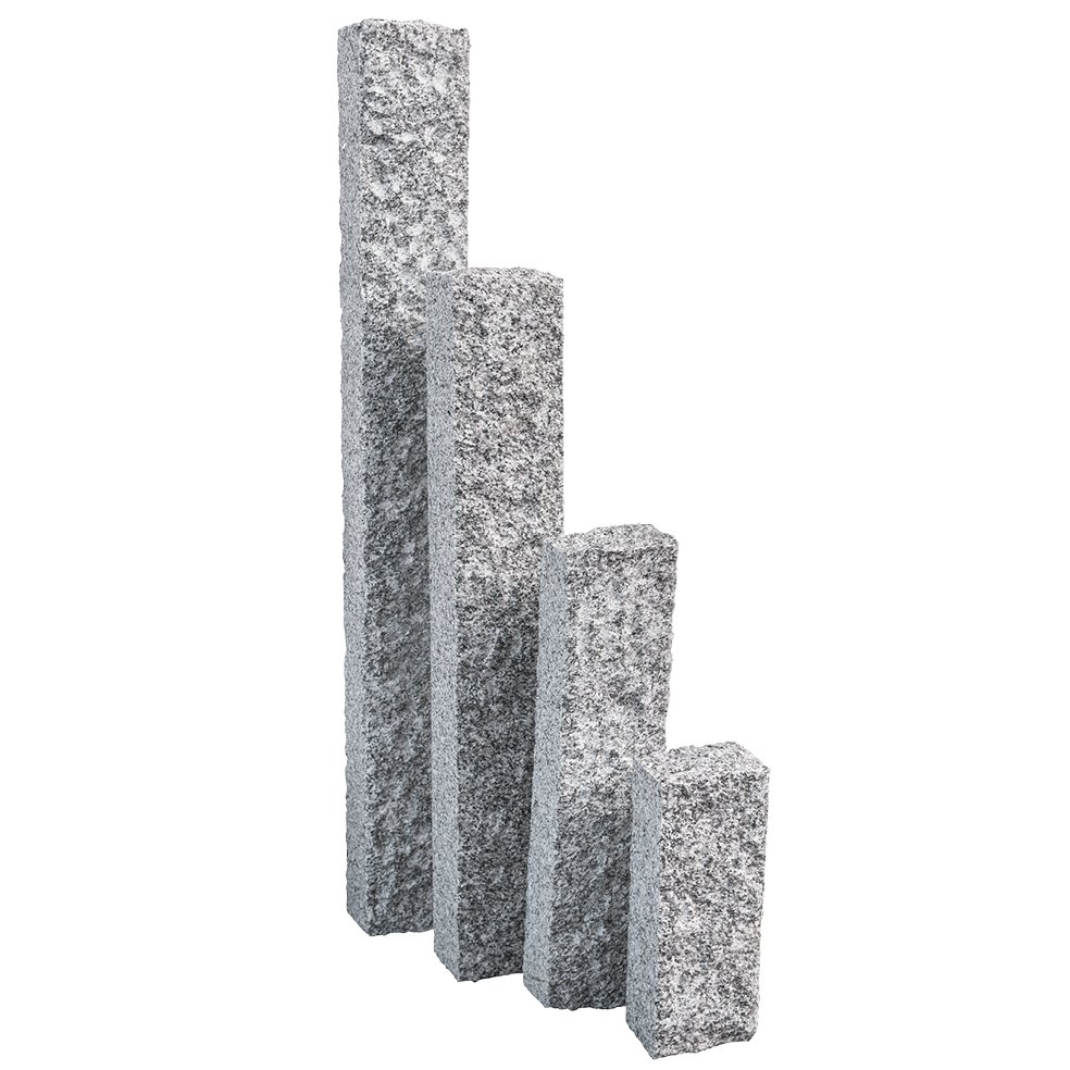 Palisaden_Granit_Hellgrau_Premium Palisaden Granit Hellgrau Premium